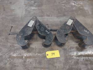 lot 79 image: (2) CM 3 Ton Beam Clamps...
