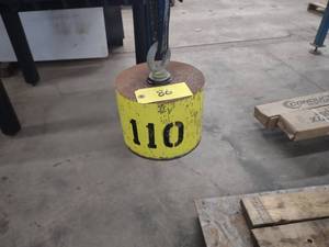 lot 86 image: Test Weight,  110 lbs. ...