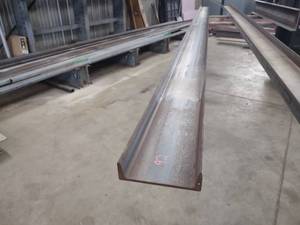lot 92 image: Steel Channel, 8x11.5 lb.x 20...
