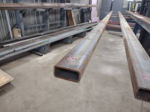 lot 95 image: Steel Tube, 2x4x14x24...