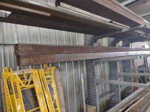 lot 102 image: Steel Tube, 6x6x14x24...