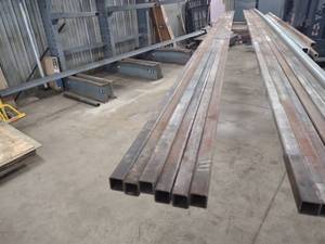 lot 111 image: (6) Steel Tubes, 1 12x1 12x18x24...