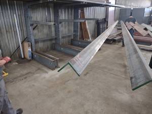 lot 115 image: Steel Angle, 3x3x14x20...