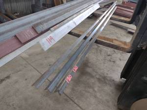 lot 120 image: (3) Steel Angles, 1x1x18x123, 101...