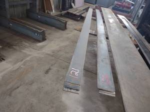 lot 121 image: (4) Steel Flats, 14x4x10...
