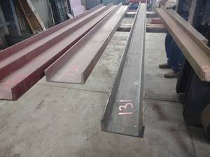 lot 131 image: Steel Channel, 4x5.4 lb. x 112...