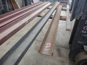 lot 132 image: Steel Channel, 4x5.4 lb. x 75...