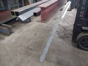 lot 138 image: (2) Steel Flats, 316x2x10 & 70...