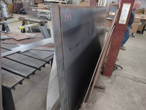 lot 143 image: Steel Sheet, 14x510...