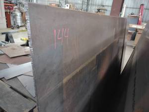 lot 144 image: Steel Sheet, 12x5x109...