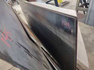 lot 148 image: Steel Sheet, 14x4x10...