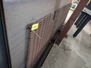 lot 150 image: Bar Grate, 1 14x34x105 Overall...