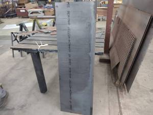 lot 153 image: Steel Sheet, 14x19.5x61.5...