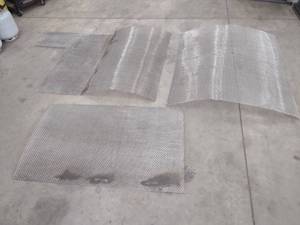 lot 157 image: Stainless Mesh, 48x42, 47x24, 46x39...