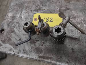 lot 182 image: (3) Drill Chucks...