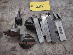 lot 201 image: Assorted Tool Holders & Fly Cutters...