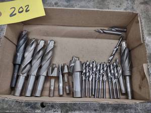 lot 202 image: Assorted Drills...