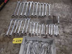 lot 226 image: Assorted Wrenches...