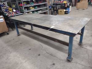lot 37 image: Welding Table, 4x10...