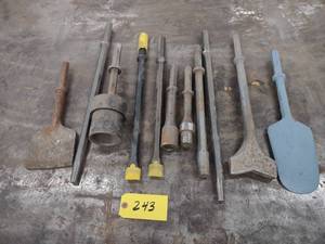 lot 243 image: Assorted 1Hammer Bits...