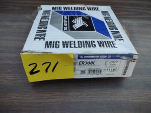 lot 271 image: Washinton Alloy ER308L Stainless St...