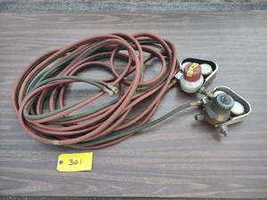 lot 301 image: Propane Torch Gauges & Hoses (This ...