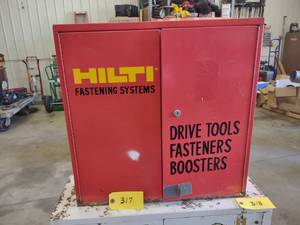 lot 317 image: Hilti Cabinet, 24x6x24 (This Item I...