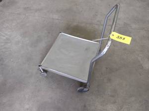 lot 358 image: Stainless Steel Cart, 21x21, NSF (T...
