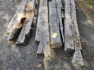 lot 20D image: White Oak Hand Hewn Timbers, See Pi...