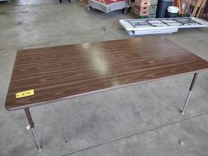 lot 376 image: Heavy Duty Office Table, 72x36, Adj...