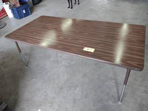 lot 377 image: Heavy Duty Office Table, 72x36, Adj...