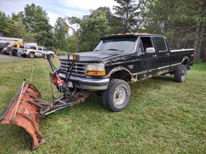 lot 1 image: 1997 Ford F350 Plow Truck