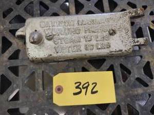 lot 392 image: Radiant Cast Iron Boiler Door, 8.5x...