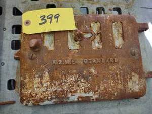 lot 399 image: ASME Cast Iron Boiler Door, 12x9 (T...