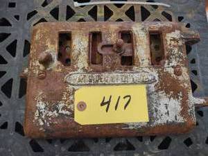 lot 417 image: Cast Iron Boiler Door, 12x9 (This I...