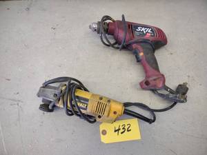 lot 432 image: Drill & Grinder, Works (This Itemis...
