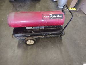 lot 471 image: Toro Porta Heat 150,000 btu Diesel...