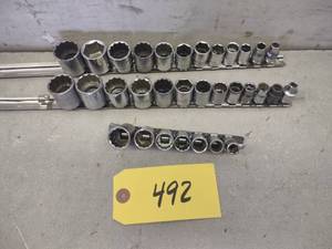 lot 492 image: Assorted Sockets...