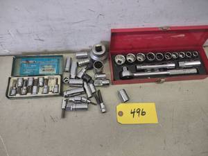 lot 496 image: Assorted Sockets...
