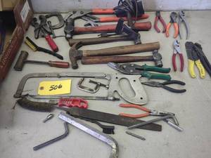 lot 506 image: Assorted Tools...