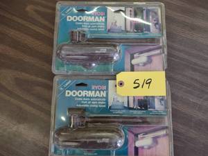 lot 519 image: (2) Ryobi Doorman Automatic Door Cl...