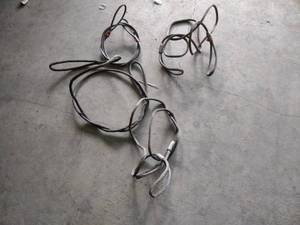 lot 532 image: (4) Cable Lift Slings...