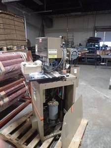 Baumfolder ND-5 Heavy Duty Hold puncher from commercial operation with accessories