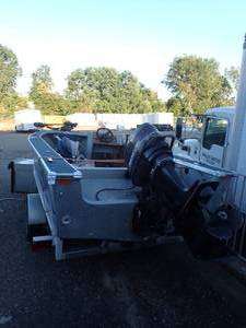1987 Alum craft&nbsp Competitor with 1986 75 HP Merc . needs some work&nbsp