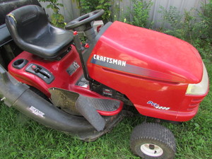 42 Inch Craftsman Riding Lawnmower