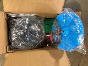 VEVOR Zipline Kit for Kids and Adult 120 ft. Zip Line Kits Up to 500 lbs. Backyard Outdoor Quick Setup Zipline  Customer Returns See Pictures