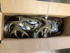 Home Accents Holiday 4.5 ft. Animated Reindeer   Customer Returns See Pictures