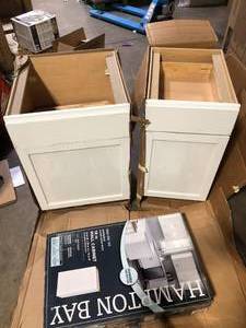 Lot of Assorted Cabinets Various Models and Conditions   Customer Returns See Pictures