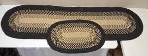 2pc. Rug Set  (1) Runner (1) Area rug