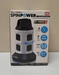 Bell  Howell  Spinpower with Surge Protection